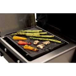 Plancha Réversible En Fonte Pour Réchaud Et IR Barbecue Broil King -Napoleon Magasin 11250 plancha reversible fonte broil king rechaud lateral ir ambiance 2