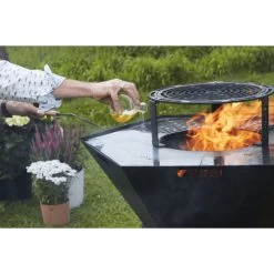 Support + Grille Surélevée Dynamic Centre Pour Brasero Barbecook Nestor -Napoleon Magasin 64758 support cuisson dynamic brasero barbecook nestor cuisine