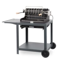 Barbecue à Charbon + Chariot Le Marquier Exclusive Mendy 54 X 32 - Ardoise