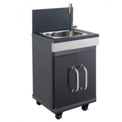 Pack Cuisine Extérieure FIDGI 3 Avec Barbecue Gaz + Desserte + Evier -Napoleon Magasin barbecue gaz cook in garden fidgi 3 evier seul min