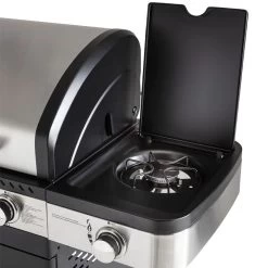 Pack Cuisine Extérieure FIDGI 3 Avec Barbecue Gaz + Desserte + Evier -Napoleon Magasin barbecue gaz cook in garden fidgi 3 rechaud lateral min 3