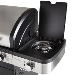 Pack Cuisine Extérieure FIDGI 4 Avec Barbecue Gaz + Desserte + Evier -Napoleon Magasin barbecue gaz cook in garden fidgi 4 rechaud min 1