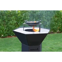 Support Wok / Cocotte Dynamic Centre Pour Brasero Barbecook Nestor -Napoleon Magasin bc acc 7456 support wok cocotte dynamic brasero barbecook nestor ambiance 1