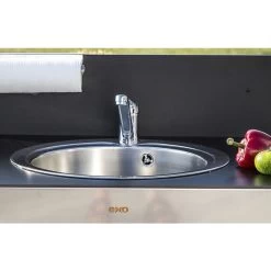 Cuisine D'extérieur ENO Modulo Inox Pour Plancha - 3 Modules -Napoleon Magasin cuisine exterieur inox modulo eno evier min