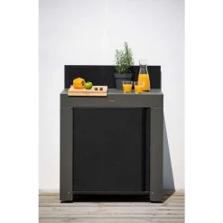 Cuisine D'extérieur ENO Modulo Acier Pour Plancha - 3 Modules Avec Cuisinière -Napoleon Magasin cuisine exterieur modulo eno 3 acier plan 1 1 1