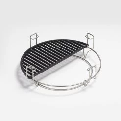 Kamado Joe Grille De Cuisson En Fonte Demi-lune - Barbecue Classic Joe Kamado -Napoleon Magasin kj hcicg half moon cast iron cooking grate d c