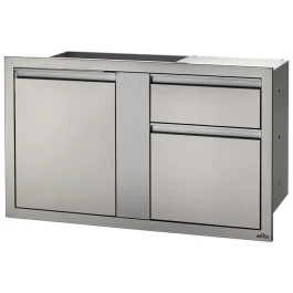 Module Encastrable XL 2 Tiroirs + 1 Porte Pour Cuisine D'extérieur Napoleon 1 Module Encastrable XL 2 Tiroirs + 1 Porte Pour Cuisine D'extérieur Napoleon