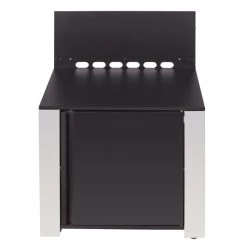 Modulo Pour Poser Une Plancha - Coloris Inox Et Noir - Cuisine D'extérieur ENO