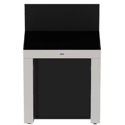 Modulo Plan De Travail - Coloris Inox Et Noir - Pour Cuisine D'extérieur ENO