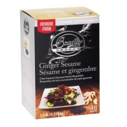 Pack 48 Bisquettes De Fumage Bradley Smoker - Gingembre Sésame