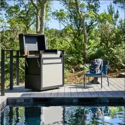 Pack Plancha Forge Adour PREMIUM 60 Acier Noir Et Gris + Chariot Et Capot 7 Pack Plancha Forge Adour PREMIUM 60 Acier Noir Et Gris + Chariot Et Capot -Napoleon Magasin pack plancha gaz forge adour premium 60 acier noir gris 2