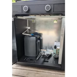 Pack Plancha à Gaz Forge Adour MODERN 60 Acier Noir + Chariot -Napoleon Magasin plancha forge adour modern 60 acier sur chariot 1