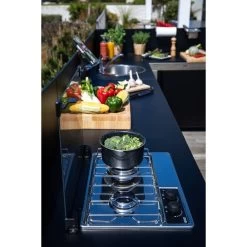 Modulo Table De Cuisson Master 2 Brûleurs - Coloris Inox Et Noir - Pour Cuisine D'extérieur ENO 16 Modulo Table De Cuisson Master 2 Brûleurs - Coloris Inox Et Noir - Pour Cuisine D'extérieur ENO -Napoleon Magasin pmod8506 a1 modulo master noir et inox eno melanie chaigneau min