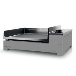 Plancha électrique Forge Adour PREMIUM 45 Acier Noir Et Gris