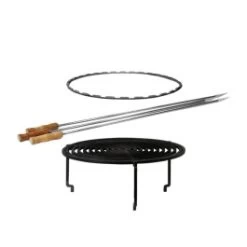Set De Cuisson Grille Et Accessoires Pour Brasero OFYR - 85 Cm
