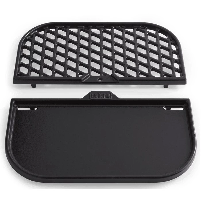 Support Multi-cuisson Plancha / Grille En Fonte Pour Système Gourmet GBS - WEBER 1 Support Multi-cuisson Plancha / Grille En Fonte Pour Système Gourmet GBS - WEBER