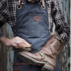 Tablier Barbecue Toile Waxée Alaskan Maker 547 - Bleu Marine -Napoleon Magasin tablier alaskan maker 547 bleu marine 8